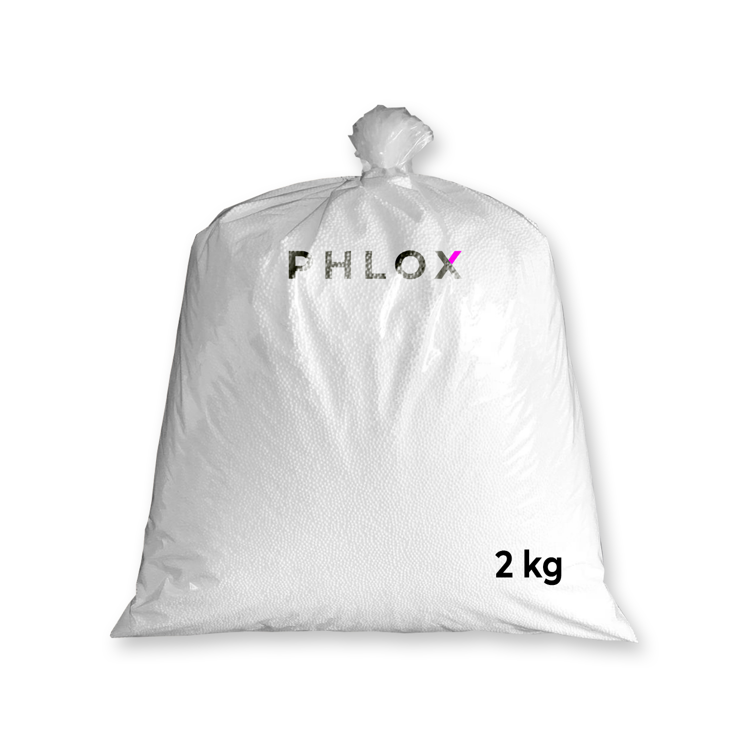 PHLOX Puff Pera Clásico Sillón Tipo Ovalo Individual Puf (Blanco
