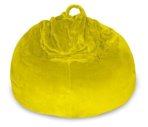 Puff Grande Sillón Individual Tipo Pera Phlox Puf Grande - Amarillo