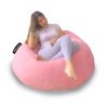 Puff Gigante Puff Sillon Individual Pera Phlox Puf Grande Coral