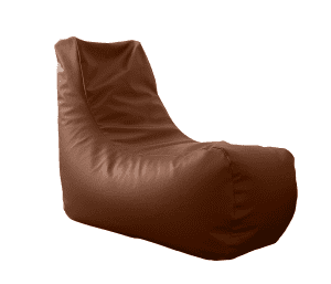 Puff Tactopiel Sillón Nando Individual Phlox Puf Vinipiel - Café