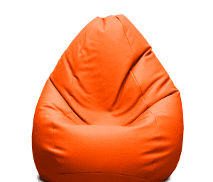 Pera Clásico Sillón Tipo Ovalo Individual Phlox - Naranja