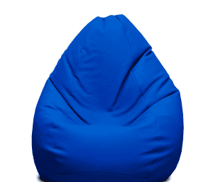 Pera Clásico Sillón Tipo Ovalo Individual Phlox - Azul