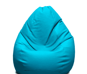 Pera Clásico Sillón Tipo Ovalo Individual Phlox - Azul claro