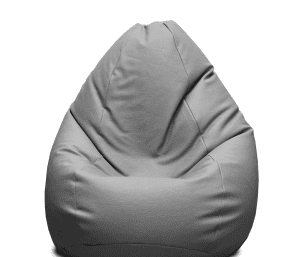 Pera Clásico Sillón Tipo Ovalo Individual Phlox - Gris