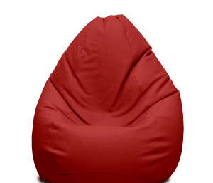 Pera Clásico Sillón Tipo Ovalo Individual Phlox - Rojo