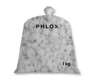 PHLOX Puff Pera Clásico Sillón Tipo Ovalo Individual Puf (Blanco)(PHLOXC1)  : : Hogar y Cocina