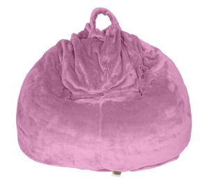 Puff Pequeño Polar Sillón Individual Phlox Puf Chico - Rosa