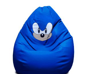 Puff Pera Eco Sillón Tipo Ovalo Individual Phlox Puf - Sonic