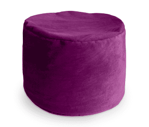 Puff Mini Taburete Descansa Pies Phlox Silla - Violeta Velvet