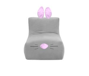 Puff Lazy Bean Bag Sillón de Conejo Individual Para Niños