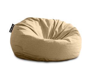 Puff Para Exterior Tela Vinílica Individual Con Relleno