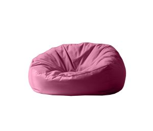 Puff de Piso Sillón Individual Redondo Niños Phlox - Rosa