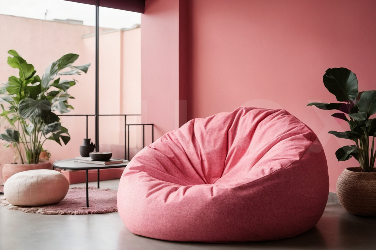 Puff grande PHLOX Creando espacios de confort